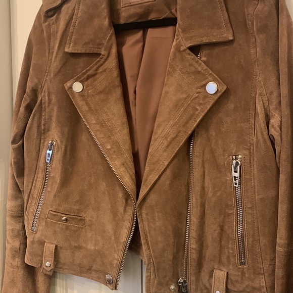 Blank NYC Suede Leather Jacket Size Small - Picture 4 of 9